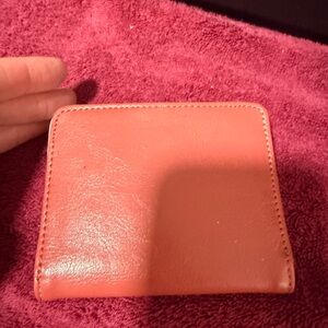 Stylish Coral Leather Wallet